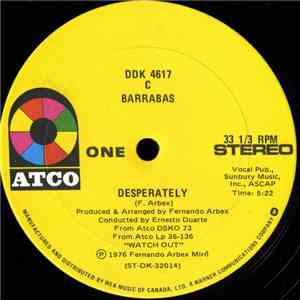 Barrabas - Desperately / Mellow Blow download mp3 flac