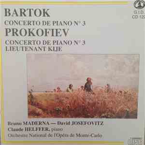 Bartok, Prokofiev, Bruno Maderna, David Josefowitz, Claude Helffer - Concertos download free
