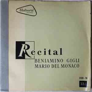 Beniamino Gigli / Mario del Monaco - Recital De Canțonete / Arii Din Opere download mp3 flac