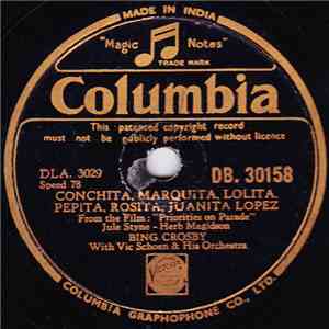 Bing Crosby - Conchita, Marquita, Lolita, Pepita, Rosita, Juanita Lopez download mp3 flac