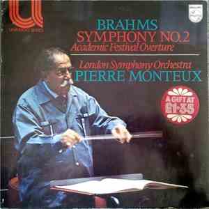 Brahms, London Symphony Orchestra, Pierre Monteux - Symphony No. 2 / Academic Festival Overture download free Brahms, London Symphony Orchestra, Pierre Monteux - Symphony No. 2 / Academic Festival Overture download mp3 flac