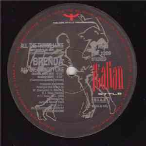 Brenda - All The Things I Like download free Brenda - All The Things I Like download mp3 flac