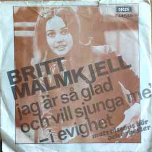 Britt Malmkjell - Jag Är Så Glad Och Vill Sjunga Me' / I Evighet download free Britt Malmkjell - Jag Är Så Glad Och Vill Sjunga Me' / I Evighet download mp3 flac