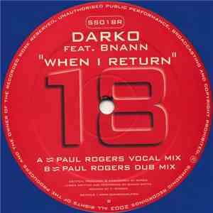 Darko - When I Return (Paul Rogers Remixes) download free Darko - When I Return (Paul Rogers Remixes) download mp3 flac