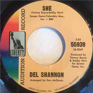 Del Shannon - She / What Makes You Run download mp3 flac