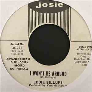 Eddie Billups - Feel It / I Won't Be Around download mp3 flac