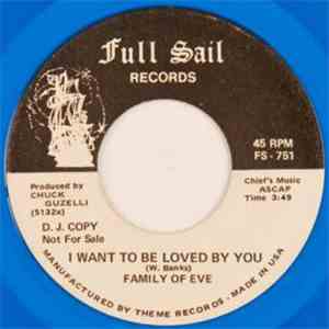Family Of Eve - I Want To Be Loved By You / Please Be Truthful download free Family Of Eve - I Want To Be Loved By You / Please Be Truthful download mp3 flac