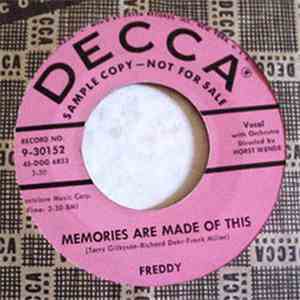 Freddy - Memories Are Made Of This / Endless Night download free Freddy - Memories Are Made Of This / Endless Night download mp3 flac