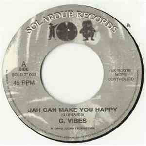 G. Vibes - Jah Can Make You Happy download free G. Vibes - Jah Can Make You Happy download mp3 flac