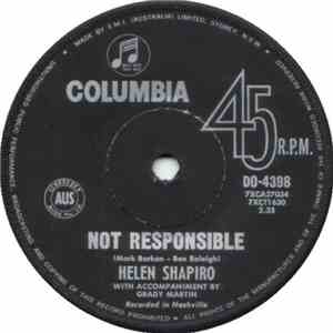 Helen Shapiro - Not Responsible / No Trespassing download mp3 flac