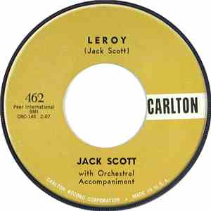 Jack Scott - Leroy / My True Love download free Jack Scott - Leroy / My True Love download mp3 flac