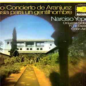Joaquín Rodrigo · Narciso Yepes - Orquesta Sinfónica De La R.TV. Española · Odón Alonso - Concierto De Aranjuez / Fantasía Para Un Gentilhombre download free Joaquín Rodrigo · Narciso Yepes - Orquesta Sinfónica De La R.TV. Española · Odón Alonso - Concierto De Aranjuez / Fantasía Para Un Gentilhombre download mp3 flac