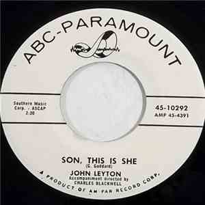 John Leyton - Son, This Is She / Six White Horses download free John Leyton - Son, This Is She / Six White Horses download mp3 flac