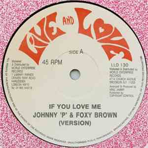 Johnny P - If You Love Me / On Carry On Feeling download free Johnny P - If You Love Me / On Carry On Feeling download mp3 flac