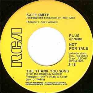 Kate Smith  - The Thank You Song download mp3 flac