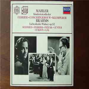 Mahler, Brahms - Kindertotenlieder / Liebeslieder-Walzer Op. 52 download free Mahler, Brahms - Kindertotenlieder / Liebeslieder-Walzer Op. 52 download mp3 flac