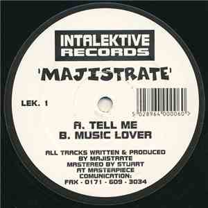 Majistrate - Tell Me / Music Lover download mp3 flac