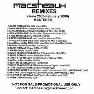 Marsheaux - Remixes (June 2003 - February 2006) Mastered download mp3 flac