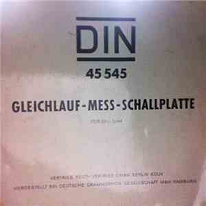 No Artist - DIN-45545 Gleichlauf-Meß-Schallplatten Für 33 1/3 Und 45 U/Min LAB 075 download free