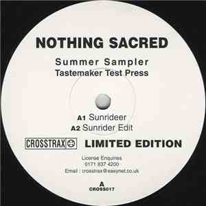 Nothing Sacred / Encounters - Summer Sampler download free Nothing Sacred / Encounters - Summer Sampler download mp3 flac