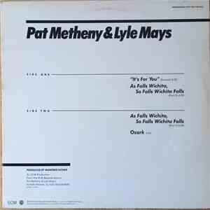 Pat Metheny & Lyle Mays - It's For You / As Wichita Falls, So Falls Wichita Falls / Ozark download free Pat Metheny & Lyle Mays - It's For You / As Wichita Falls, So Falls Wichita Falls / Ozark download mp3 flac