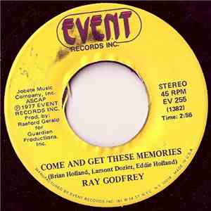 Ray Godfrey - Come And Get These Memories / I'm The Other Half Of You download mp3 flac