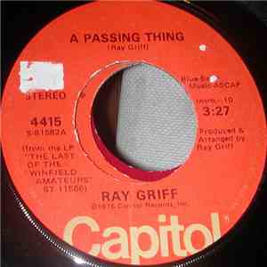Ray Griff - A Passing Thing / Piano Man download free