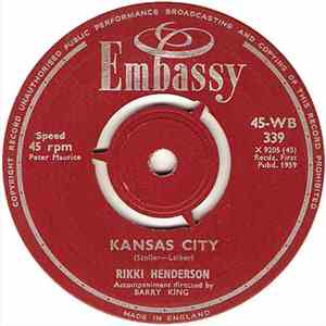Rikki Henderson - Kansas City / The Heart Of A Man download mp3 flac