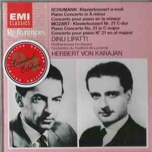 Schumann, Mozart - Dinu Lipatti, Herbert von Karajan, Philharmonia Orchestra, Orchestre Du Festival De Lucerne - Klavierkonzert A-moll / Klavierkonzert N° 21 C-dur download mp3 flac