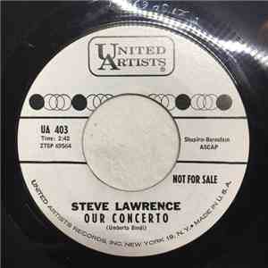 Steve Lawrence  - Our Concerto download mp3 flac