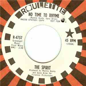 The Spirit  - No Time To Rhyme / Man Enough For You Baby download free