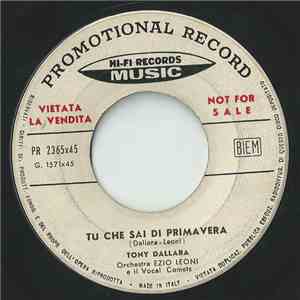 Tony Dallara - Tu Che Sai Di Primavera download free
