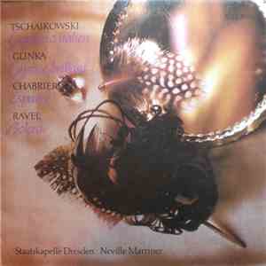 Tschaikowski / Glinka / Chabrier / Ravel – Staatskapelle Dresden · Neville Marriner - Capriccio Italien / Caprice Brillant / España / Bolero download free Tschaikowski / Glinka / Chabrier / Ravel – Staatskapelle Dresden · Neville Marriner - Capriccio Italien / Caprice Brillant / España / Bolero download mp3 flac