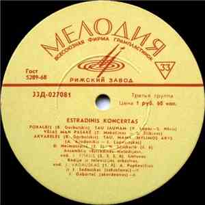 Various - Estradinis Koncertas download free