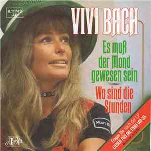Vivi Bach - Es Muss Der Mond Gewesen Sein download mp3 flac